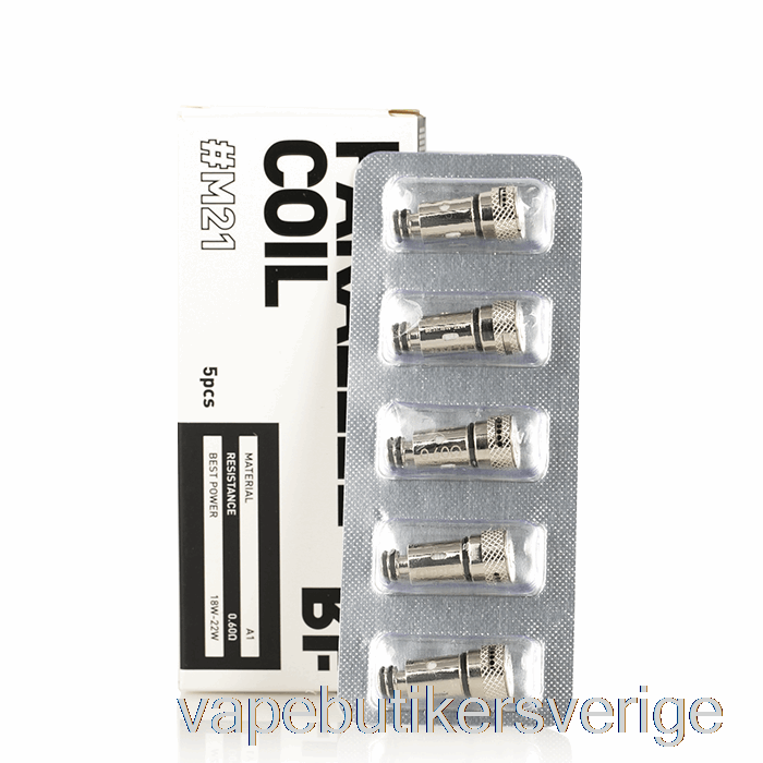 Vape Sverige Wotofo Nexmini Pod Utbytesspolar 0,6ohm M21 Parallellspole